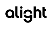alight logo in black